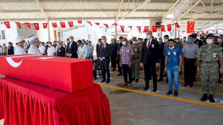 Şehit er Ümit Çıkın Gaziantep'te son yolculuğuna uğurlandı