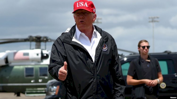 Trump Laura Kasırgası’nın Ardından Bölgede