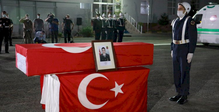 Giresun'daki selde şehit olan Uzman Çavuş Variyenli'nin cenazesi memleketine gönderildi