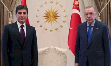 Erdoğan Barzani ile görüştü
