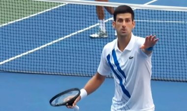 "NOVAK DJOKOVIC DUYGULARINI KONTROL EDEMEDI"