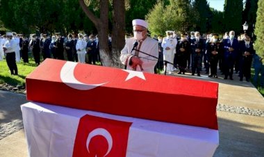 Şehit Tuğgeneral toprağa verildi! Erdoğan'ın taziye mesajı okundu