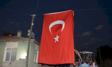 Şehit Uzman Çavuş Yusuf Uyar'ın Eskişehir'deki Ailesine Şehadet Haberi Verildi