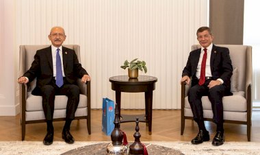 Kılıçdaroğlu ve Davutoğlu biraya geldi, "İttifak var mı" sorusuna yanıt verdi