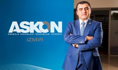ASKON İZMİR ŞUBE BAŞKANI GÜCÜ AHİLİK HAFTASI'NI KUTLADI