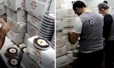 Kızılay'a yapılan yardımlar... Sosyal medyayı karıştıran görüntü