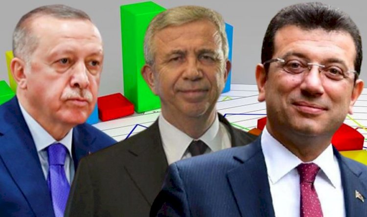 Cumhurbaşkanlığı seçim anketinde Mansur Yavaş ve Ekrem İmamoğlu Erdoğan'ı geçti