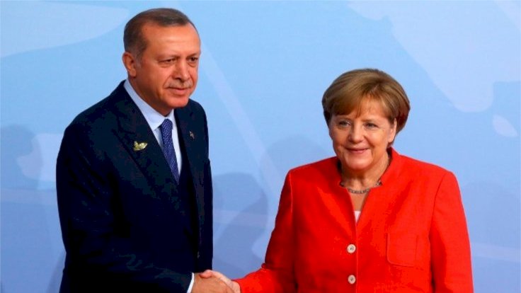 Erdoğan ve Merkel, Doğu Akdeniz'i görüştü