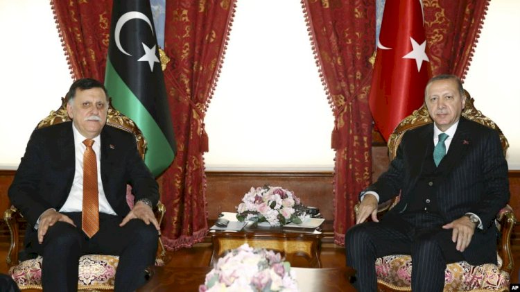 Cumhurbaşkanı Erdoğan Libya Lideri Serrac'la İstanbul'da Görüştü