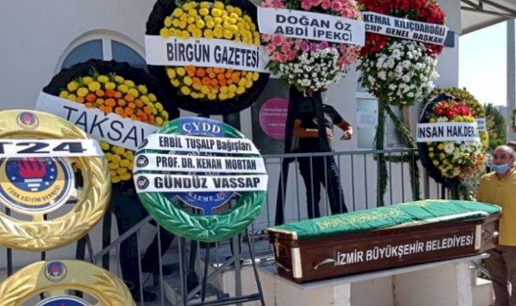 Duayen gazeteci Erbil Tuşalp son yolculuğuna uğurlandı