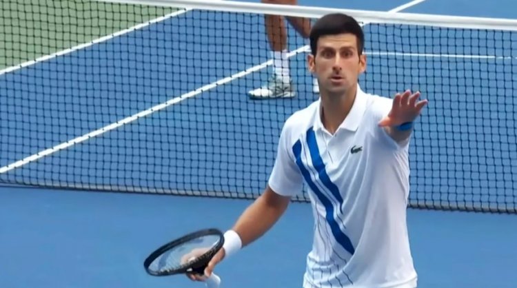 "NOVAK DJOKOVIC DUYGULARINI KONTROL EDEMEDI"