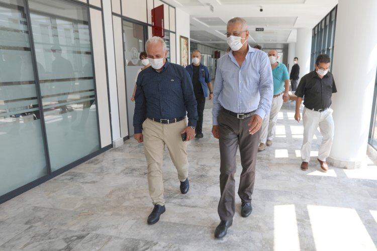 BAŞKAN GÜLTAK, BAŞKAN TARHAN’I ZİYARET ETTİ