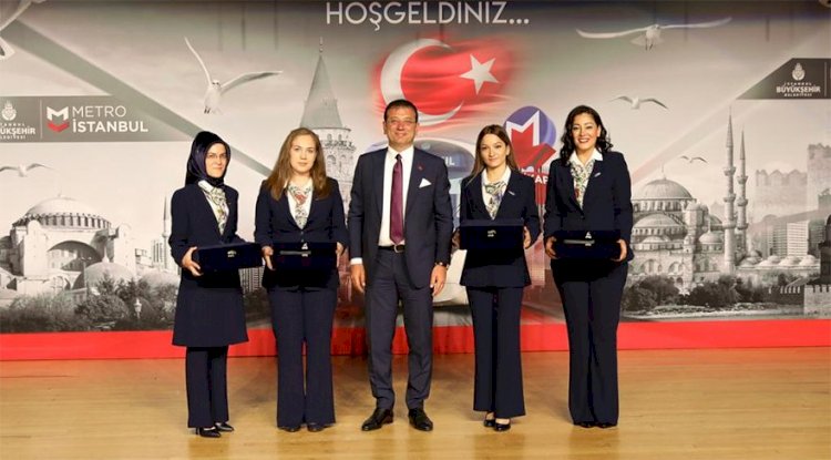 YENİ KADIN TREN SÜRÜCÜLERİ BRÖVELERİNİ  İMAMOĞLU’NUN ELİNDEN ALACAK