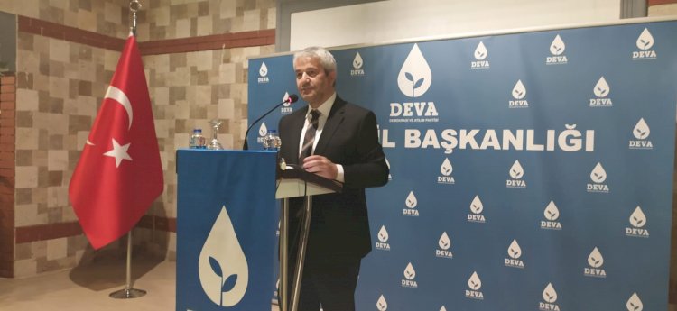 Ergün,“Türkiye’nin derdinin devası Deva Partisi’nde”