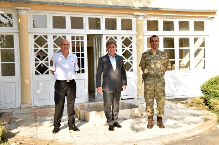 Komutanlardan İduğ’a ziyaret 