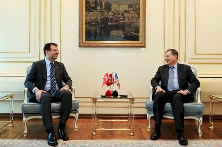 ABD Büyükelçisi'nden Ekrem İmamoğlu'na ikinci ziyaret