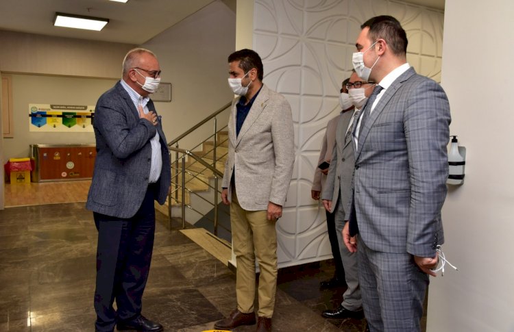 MHP İzmir Milletvekili Kalyoncu’dan Başkan Ergün’e Ziyaret