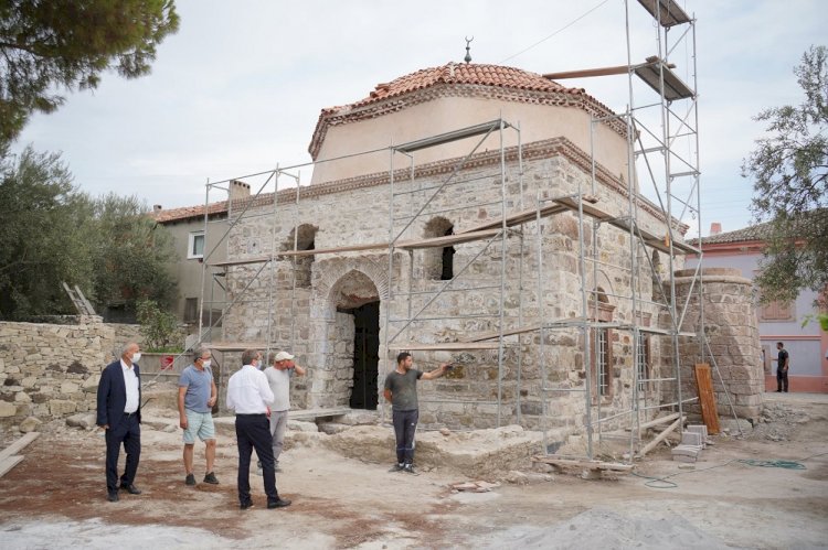 Tarihi Kadı Camii restorasyon çalışmalarında sona yaklaşıldı