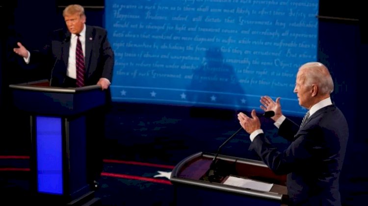 Trump-Biden tartışmasında hakaretler havada uçuştu: 'Akıllı değilsin', 'Palyaço', 'Putin'in finosu'