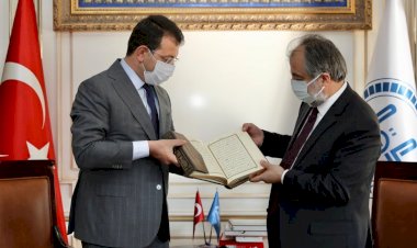 İMAMOĞLU’NDAN İSTANBUL MÜFTÜLÜĞÜ’NE ZİYARET