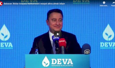 Babacan'dan AYM tartışmalarına sert tepki: Adalete inanmıyorlar