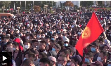 Kırgızistan’da protestolar: Seçim sonucunu tanımayan muhalefet sokağa çıktı