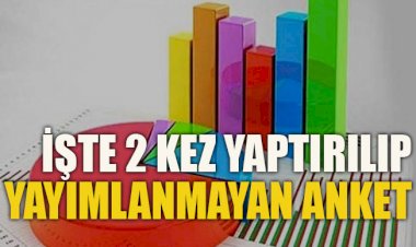 İşte ünlü anket şirketinin iki kez yaptırıp yayınlamadığı gizli anketin sonuçları