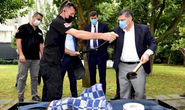 KADIKÖY KAYMAKAMI ÖZARSLAN’DAN ‘AFET PARKI’ ZİYARETİ