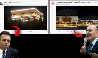 Ankara'da ışık savaşı: AYM Üyesi Engin Yıldırım'ın paylaşımına İçişleri'nden cevap