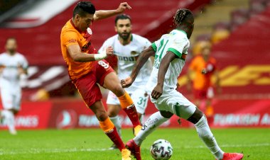 Galatasaray sahasında, Alanyaspor'a mağlup oldu