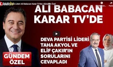 Ali Babacan: Bunların yaptığı hataları bakkal çırağı yapmaz