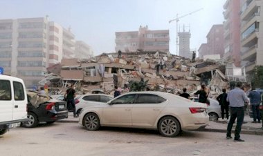 İzmir Seferihisar'da 6,6 büyüklüğünde deprem