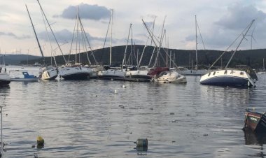 Sığacık'ta deniz yükseldi, tekerlekli sandalyedeki bir kişi su altında kalarak hayatını kaybetti