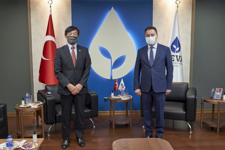Japonya Büyükelçisi Miyajima, Babacan’ı ziyaret etti