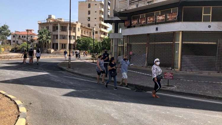KKTC'de Maraş bölgesinin bir bölümü 46 yıl aradan sonra halkın kullanımına açıldı