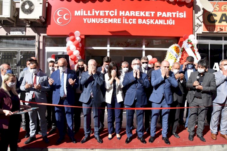 MHP Yunusemre İlçe Binasının Açılışı Yapıldı