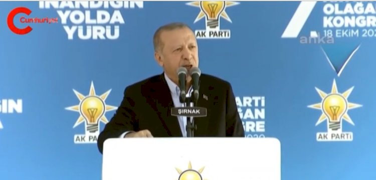 Erdoğan: 'Herhangi bir yerde aksaklık varsa muhatabınız burada'