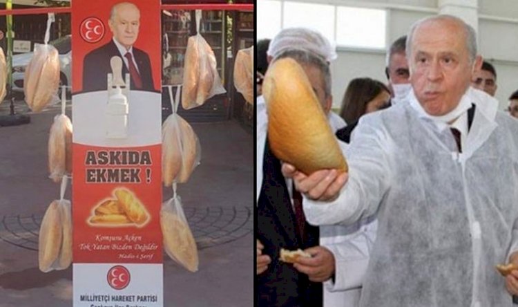 MHP'den Bahçeli'nin 'askıda ekmek' kampanyasını eleştirenlere tepki