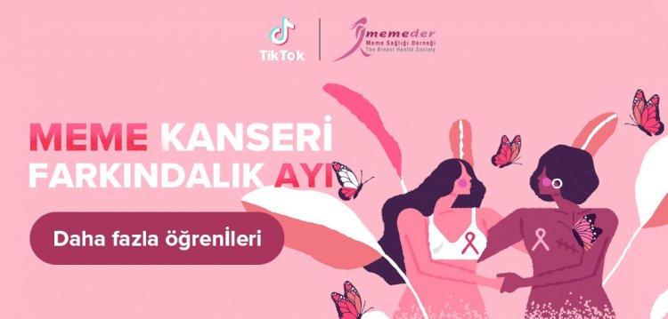 TikTok, Meme Kanseri Farkındalık Ayı için MEMEDER ile pespembe!