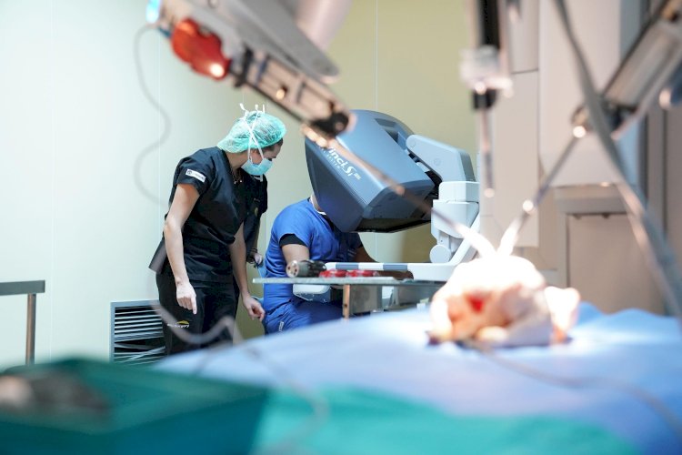 Egeli Genel Cerrahi asistanlarına robotik cerrahi eğitimi