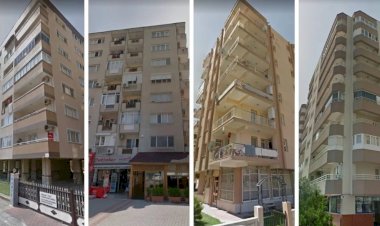 Depremde yıkılan binalar: Önce... Sonra...