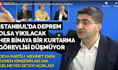 DEVA Parti'li Mehmet Emin Ekmen: Hükümet Barzani aracılığı ile PKK ile temas kuruyor