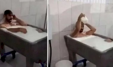 Süt banyosuna iki tutuklama