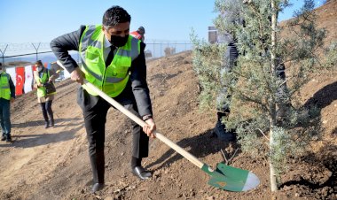 Aliağa’da Fidanlar Toprakla Buluştu