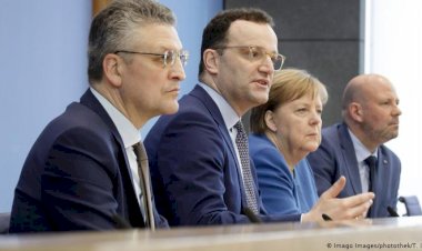Merkel ve Wieler pandeminin gidişatı konusunda temkinli de olsa iyimser