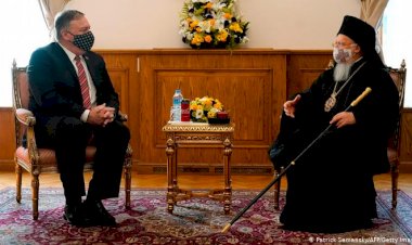 ABD Dışişleri Bakanı Pompeo Fener Rum Patrikhanesi'ni ziyaret etti