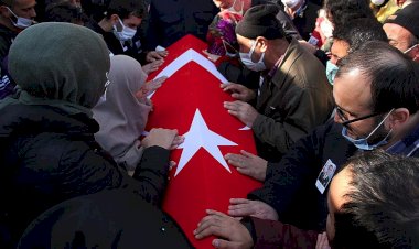 Şehit Piyade Teğmen Sönmez son yolculuğuna uğurlandı