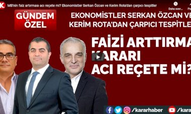 Ekonomistlerden 'faiz' yorumu: Türkiye şimdilik uçurumun kenarından döndü