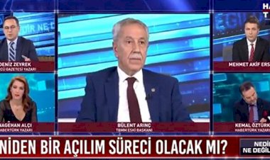 Bülent Arınç'tan bomba açıklama: Türkiye'de ifade özgürlüğü hastalıklıdır