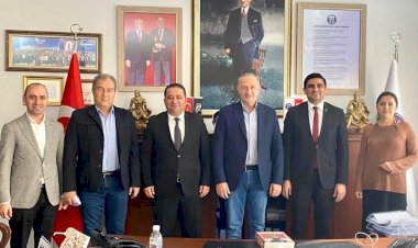 İSTANBUL BÜYÜKŞEHİR BELEDİYESİ’NDEN BAŞKAN ATABAY’A ZİYARET